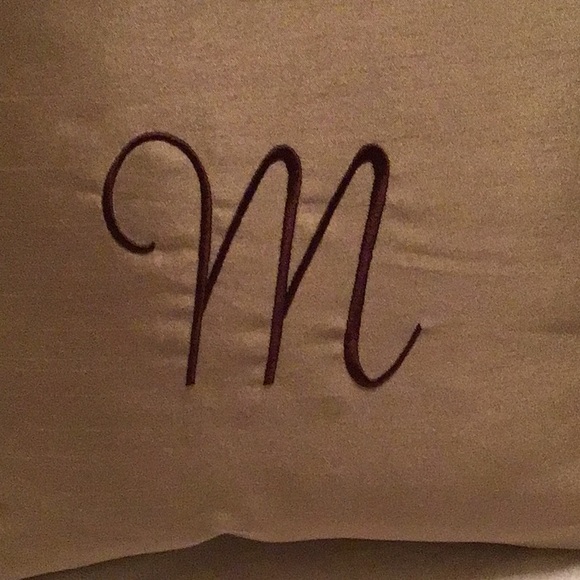 Monogram Decorative Pillow - Picture 3 of 3